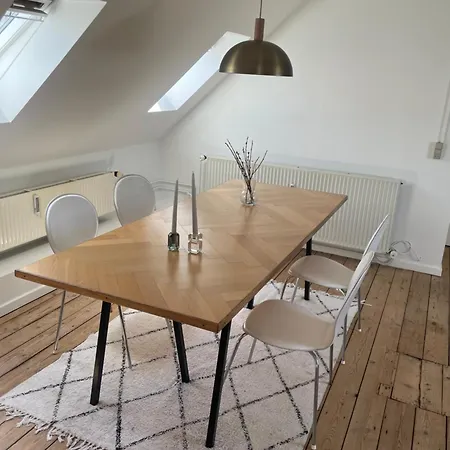 Quarto em Acomodações Particulares Udlejning Af To Vaerelser Med Udsigt Til Parken Beliggende I Centrum
